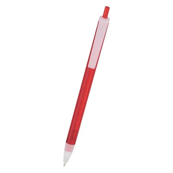Slender See-Through Plunging Pen