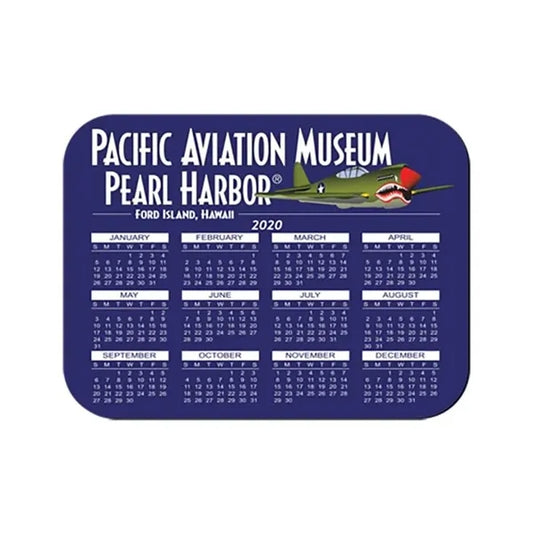 6"X 8" Calendar Hard Top Rectangle Mouse Pad 1/16" Rubber Ba