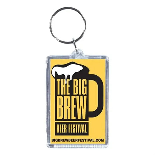 Rectangle Acrylic Keytag 1 7/8"x2 3/4"