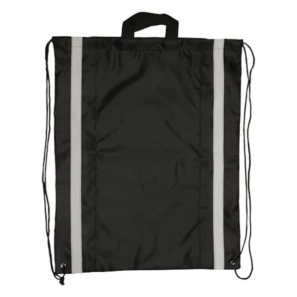Drawstring Backpack - Large Reflective Drawstring Sport Bags