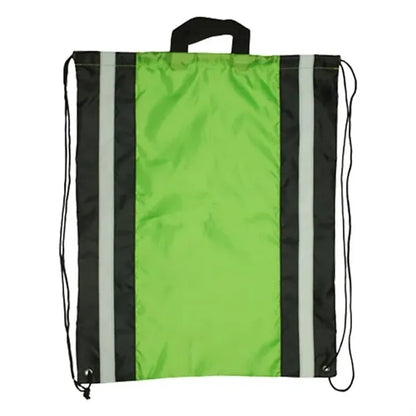 Drawstring Backpack - Large Reflective Drawstring Sport Bags