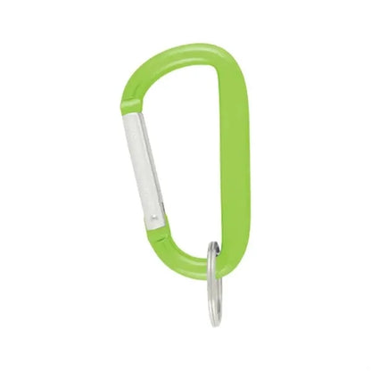 8 Mm Aluminum Carabiner w/Key Ring