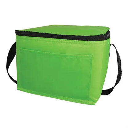 6 Pack Cooler Bag - Polyester Insulated Lunch Bag