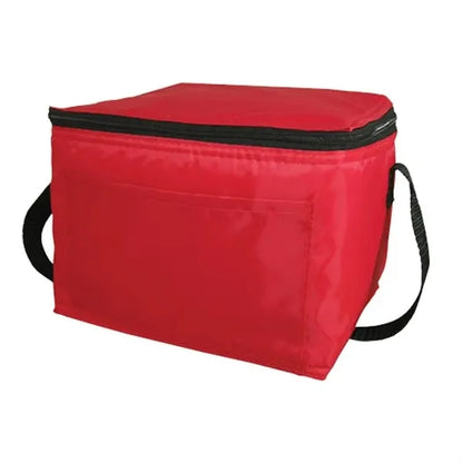 6 Pack Cooler Bag - Polyester Insulated Lunch Bag