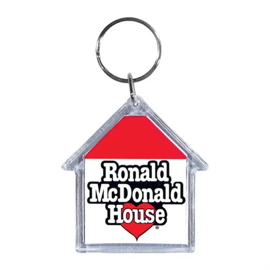 House Shape Acrylic Keytag 2 1/4"