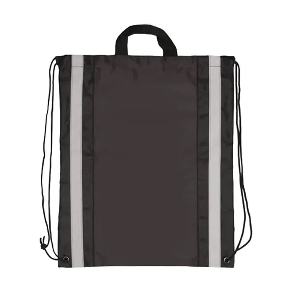 Drawstring Backpack - Reflective Drawstring Sport Bags