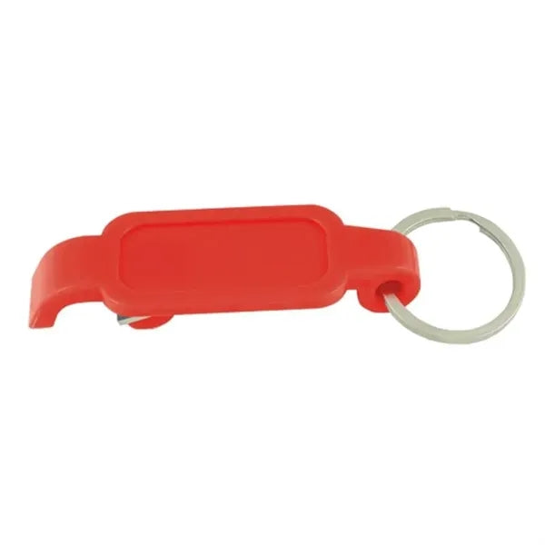 Full Color Bottle/Can Opener Key Ring 3/4"x2 1/2"x1/2"