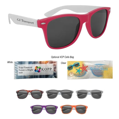 White-Accented Sunglasses