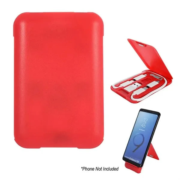 3-In-1 Charging Cable Set And Phone Stand