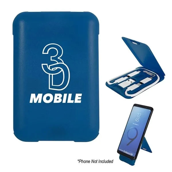 3-In-1 Charging Cable Set And Phone Stand