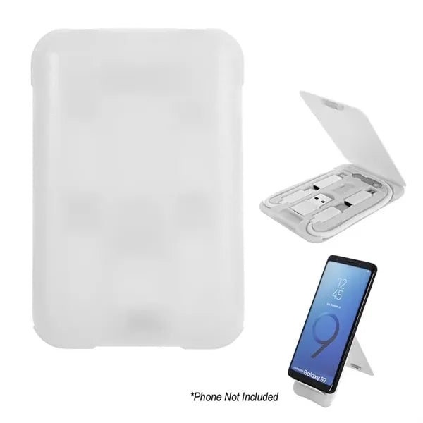 3-In-1 Charging Cable Set And Phone Stand