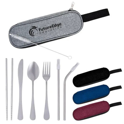Stainless Steel Cutlery Set In Pouch