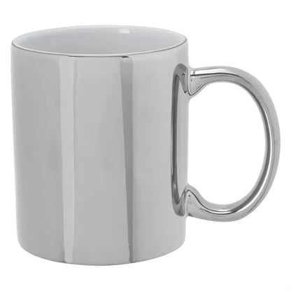 Metallic Colored 12 oz Ceramic Mugs