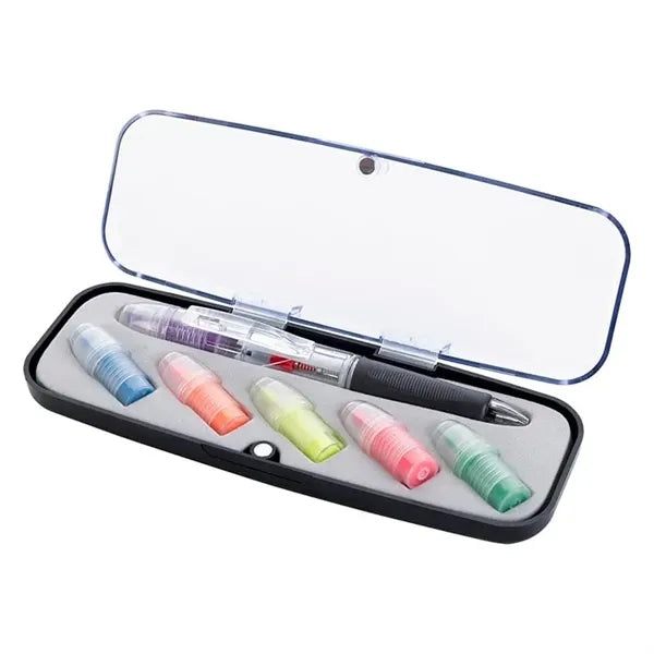 Multicolored Highlighter  Pen Kit