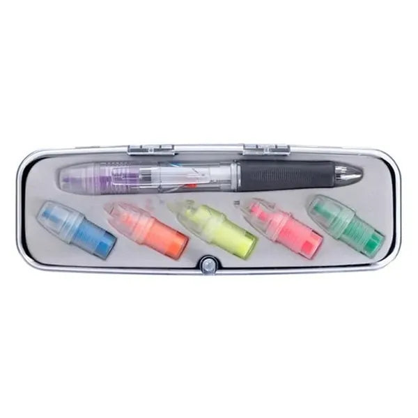 Multicolored Highlighter  Pen Kit