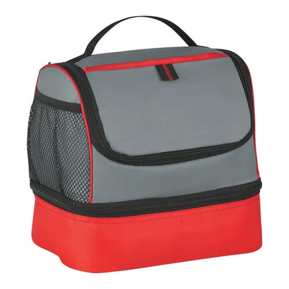Insulated Lunch Bag with Two Compartments