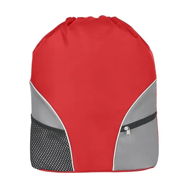 Durable Backpack with Drawstrng Closure