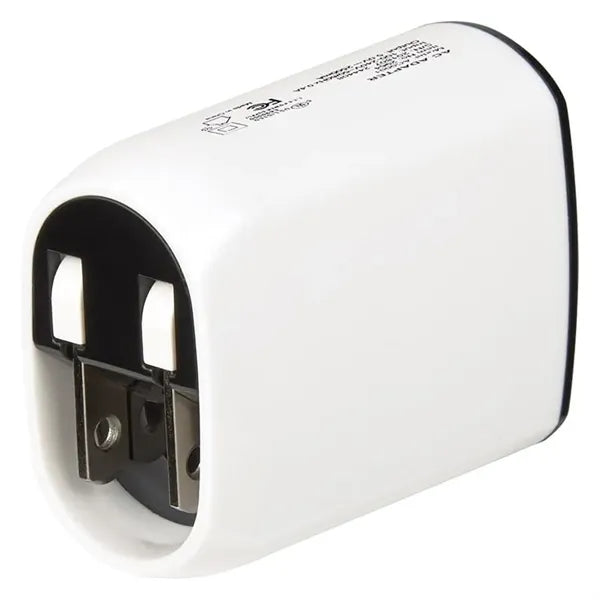 UL Listed 2-In-1 USB Type-C Wall Adapter