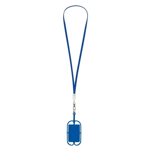 2-In-1 Charging Cable Lanyard With Phone Holder & Wallet