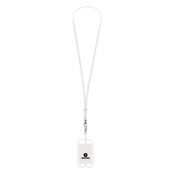 2-In-1 Charging Cable Lanyard With Phone Holder & Wallet