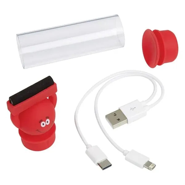 Screen-Cleaning Three-In-One Charging Companion Set