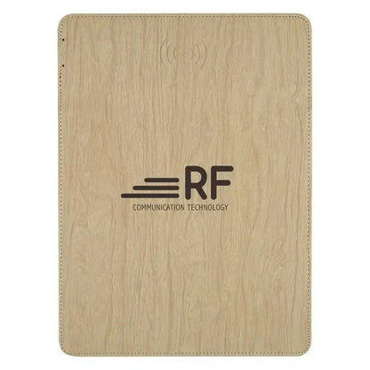 Wood-Designed Wireless Charger Mouse Pad