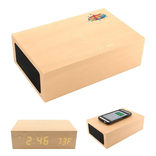 BlueSequoia 3-in-1 Alarm Clock