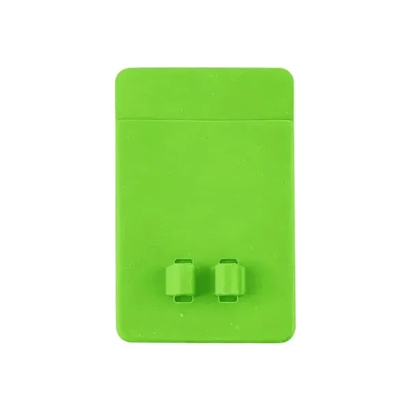 Phone Wallet With Earbuds Holder