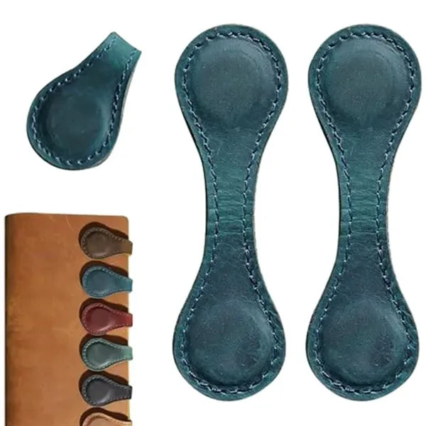 Custom Leather Magnetic Bookmarks