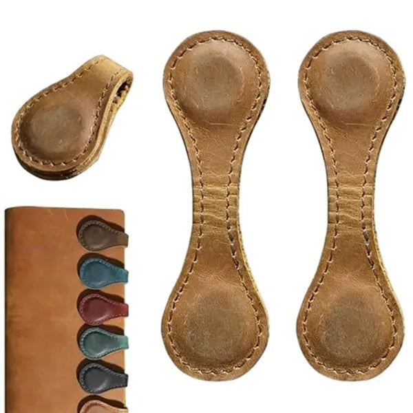 Custom Leather Magnetic Bookmarks