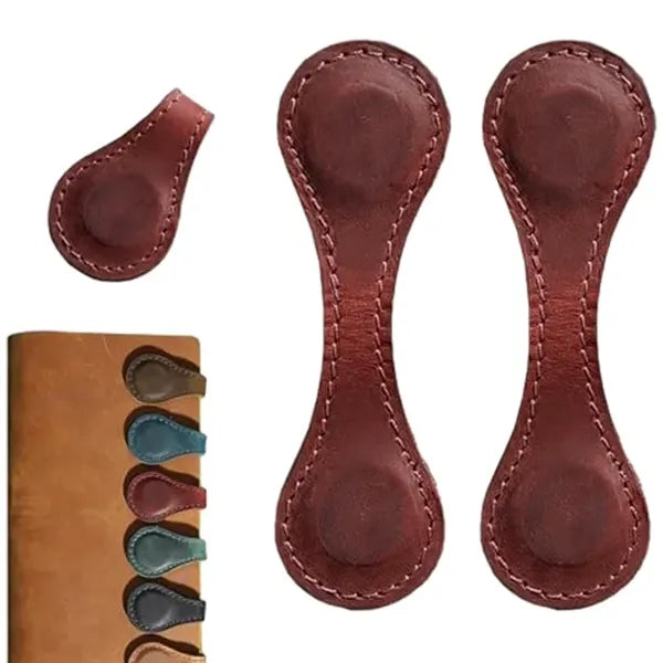 Custom Leather Magnetic Bookmarks