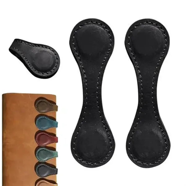 Custom Leather Magnetic Bookmarks