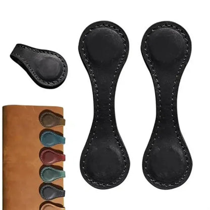 Custom Leather Magnetic Bookmarks