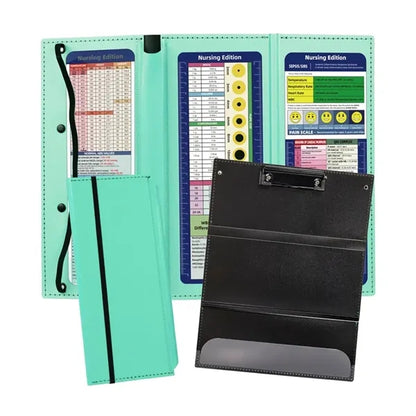 Portable Foldable Nursing Clipboard Pocket Size
