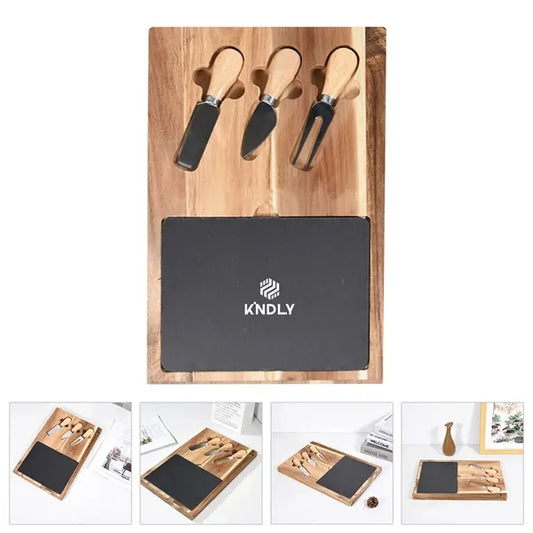 Bamboo Cheese Charcuterie Board