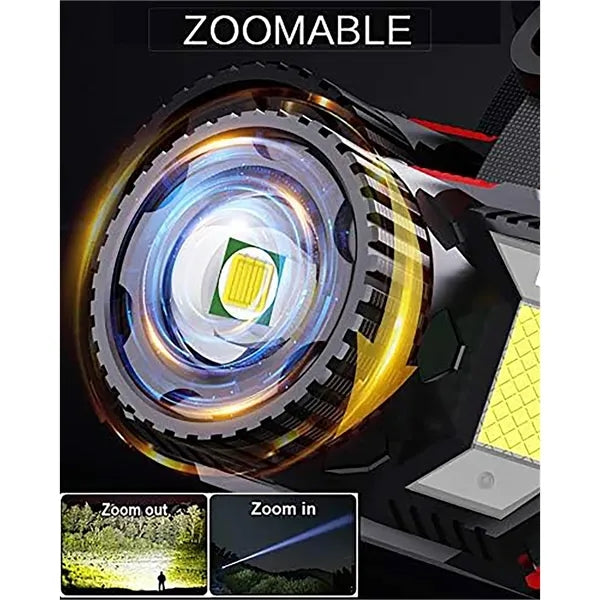Motion Sensor Zoomable  Bright Head Lamp