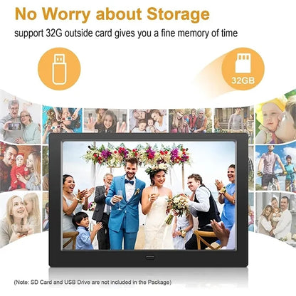 10.1Inch Smart Electronic Photo Album with Remote