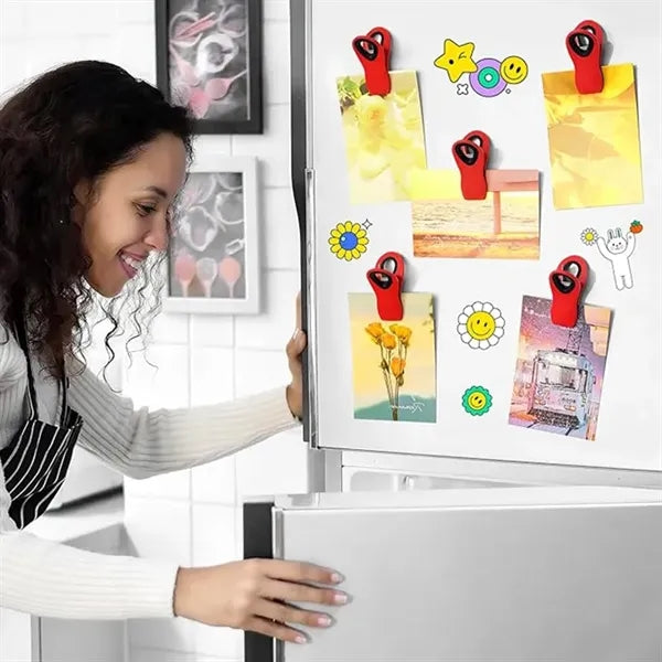 Magnetic Refrigerator Clips