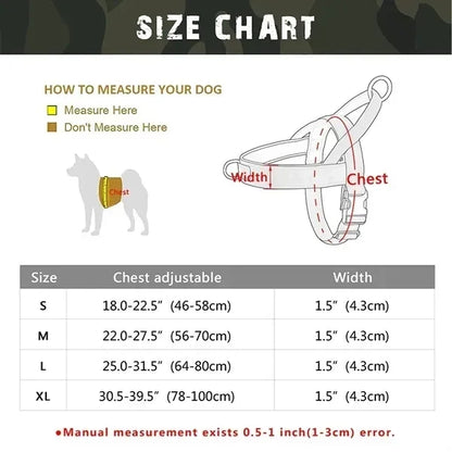 No Pull Reflective Dog Harness