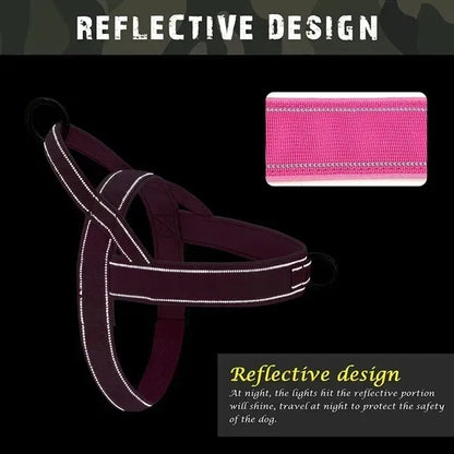 No Pull Reflective Dog Harness