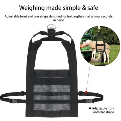 Sling for Weighing Animals