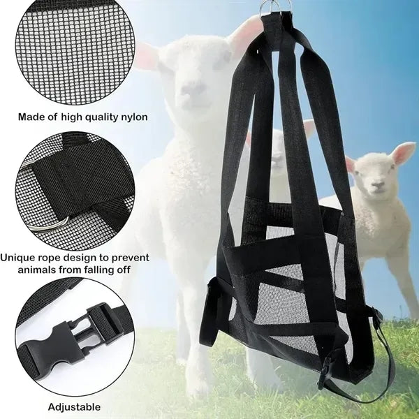 Sling for Weighing Animals