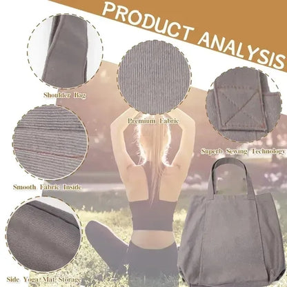 Yoga Mat Bag with Inner Pocket