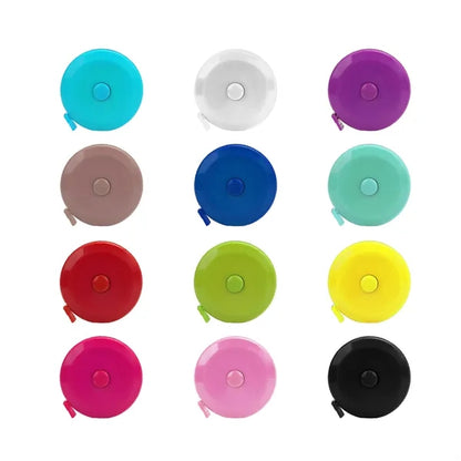 5Ft Plastic Round Retractable Soft Tape Measure