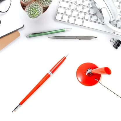 Secure Pen with Adhesive Chain