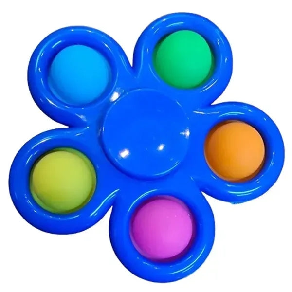 Colorful Silent Fidget Spinner Toy
