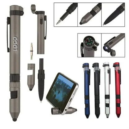 LED Compass Multifunctional Ballpoint Pen