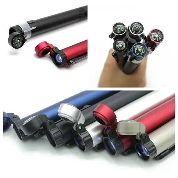 LED Compass Multifunctional Ballpoint Pen