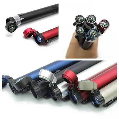 LED Compass Multifunctional Ballpoint Pen
