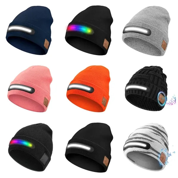 Bluetooth Beanie with Light